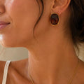 Ambre Royale - Boucle d'oreilles